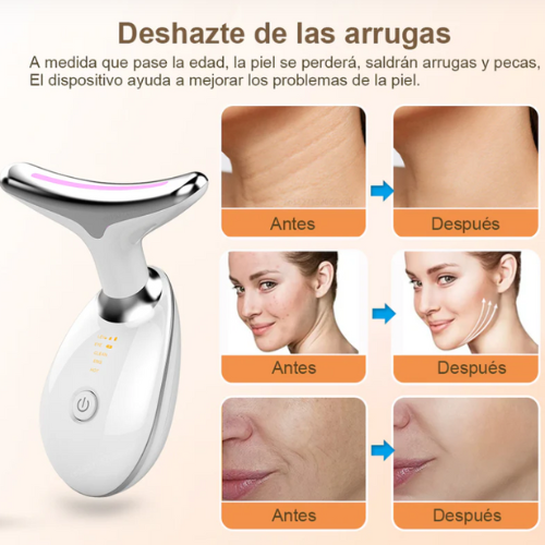 Masajeador Facial Profesional con Luz